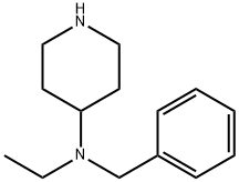 N-苄基-N-乙基哌啶-4-胺 结构式