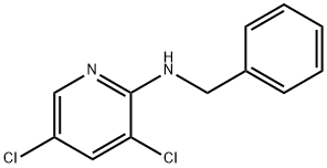 N-benzyl-3,5-dichloropyridin-2-amine 结构式