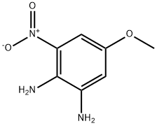 5-甲氧基-3-硝基-1,2-苯二胺 结构式