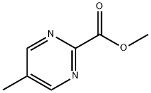 5-甲基-2-嘧啶羧酸甲酯 结构式