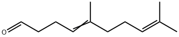 5,9-dimethyl-4,8-decadienal 结构式
