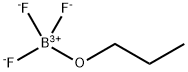 三氟化硼-丙醇化物(C3H8BF3O), 结构式