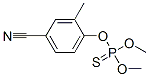 4-dimethoxyphosphinothioyloxy-3-methyl-benzonitrile 结构式