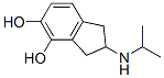 1H-Indene-4,5-diol, 2,3-dihydro-2-[(1-methylethyl)amino]- (9CI) 结构式