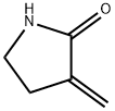 3-METHYLENE-2-PYRROLIDINONE 结构式