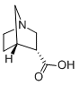 (3R,4S)-1-AZABICYCLO[2.2.1]HEPTANE-3-CARBOXYLIC ACID 结构式