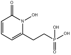 Phosphonic acid, [2-(1,6-dihydro-1-hydroxy-6-oxo-2-pyridinyl)ethyl]- (9CI) 结构式