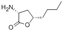 2(3H)-Furanone, 3-amino-5-butyldihydro-, (3R,5S)- (9CI) 结构式