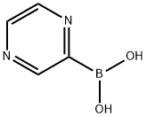 吡嗪-2-硼酸 结构式