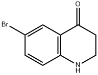 6-溴-2,3-二氢喹啉-4(1H)-酮 结构式