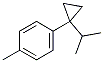 Benzene, 1-methyl-4-[1-(1-methylethyl)cyclopropyl]- (9CI) 结构式