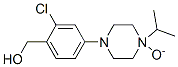 [2-chloro-4-(4-oxido-4-propan-2-yl-2,3,5,6-tetrahydropyrazin-1-yl)phen yl]methanol 结构式
