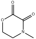 2,3-Morpholinedione, 4-methyl- 结构式