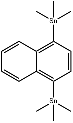 Stannane, 1,4-naphthalenediylbis[trimethyl-]- 结构式