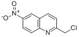 2-CHLORMETHYL-6-NITRO-QUINOLINE 结构式