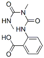 2-[(methyl-(methylcarbamoyl)carbamoyl)amino]benzoic acid 结构式