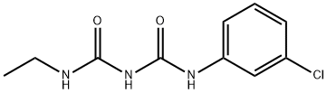 1-Ethyl-5-(3-chlorophenyl)biuret 结构式