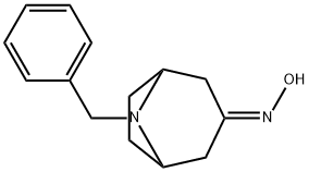 N-苄基托品酮肟 结构式