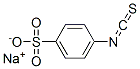 sodium 4-isothiocyanatobenzenesulfonate 结构式