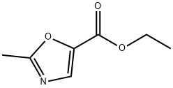 2-甲基恶唑-5-甲酸乙酯 结构式