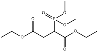 2-(Dimethoxyphosphinyl)succinic acid diethyl ester 结构式