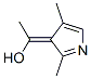 Ethanol, 1-(2,4-dimethyl-3H-pyrrol-3-ylidene)- (9CI) 结构式