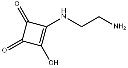 3-Cyclobutene-1,2-dione, 3-[(2-aminoethyl)amino]-4-hydroxy- (9CI) 结构式