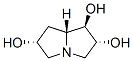 1H-Pyrrolizine-1,2,6-triol, hexahydro-, (1R,2R,6R,7aR)- (9CI) 结构式