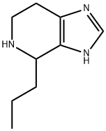1H-Imidazo[4,5-c]pyridine,  4,5,6,7-tetrahydro-4-propyl-  (9CI) 结构式