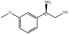 (R)-2-氨基-2-(3-甲氧基苯基)乙醇 结构式