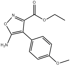 Ethyl5-amino-4-(4-methoxyphenyl)isoxazole-3-carboxylate