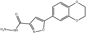 5-(2,3-dihydro-1,4-benzodioxin-6-yl)-3-isoxazolecarbohydrazide