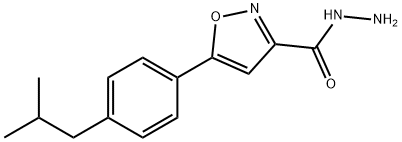 5-(4-isobutylphenyl)-3-isoxazolecarbohydrazide