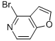 4-BROMOFURO[3,2-C]PYRIDINE 结构式