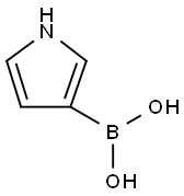 3-吡咯硼酸 结构式