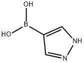 1H-吡唑-4-硼酸 结构式