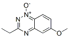 1,2,4-Benzotriazine,3-ethyl-6-methoxy-,1-oxide(9CI) 结构式