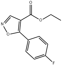 Ethyl5-(4-fluorophenyl)isoxazole-4-carboxylate