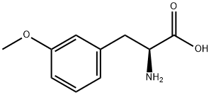 3-甲氧基苯丙氨酸 结构式