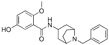 N-(8-benzyl-8-azabicyclo[3.2.1]oct-3-yl)-5-hydroxy-2-methoxy-benzamide 结构式