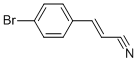 3-(4-BROMOPHENYL)ACRYLONITRILE 结构式