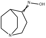 1-Azabicyclo[3.2.2]nonan-4-one,oxime(9CI) 结构式