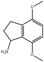1H-Inden-1-amine,2,3-dihydro-4,7-dimethoxy-(9CI) 结构式