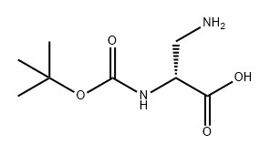 丁氧羰基-D-二氨基二酸羟基 结构式