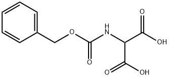 CBZ-氨基丙二酸 结构式