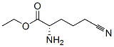 Norvaline,5-cyano-,ethylester(9CI) 结构式