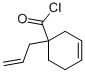 3-Cyclohexene-1-carbonyl chloride, 1-(2-propenyl)- (9CI) 结构式