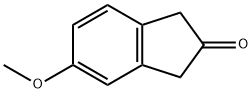 5-甲氧基-2-茚满酮 结构式