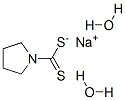 吡咯烷二酮-1-二硫代羧酸钠盐二水合物 结构式