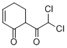 2-Cyclohexen-1-one, 6-(dichloroacetyl)- (9CI) 结构式